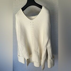 by Anthropologie hooded oversized sweater